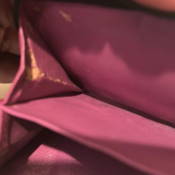 Kenzo Floral Leather Compact Wallet Vintage Flower Print Summer Grannycore - Picture 6 of 10